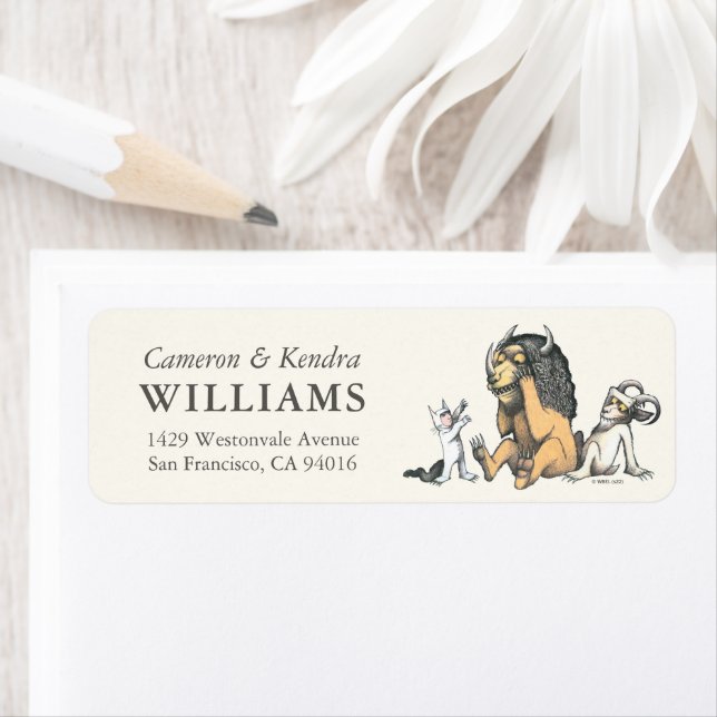 Étiquette Max et les choses folles Jouer (En situation)