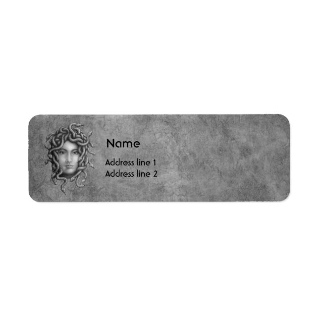 Étiquette Medusa (Devant)