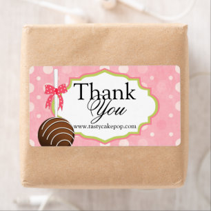 Étiquette Merci de boulangerie de pâtisserie