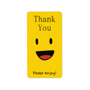 Étiquette Merci Pour Votre Commande Happy Packaging Sealing