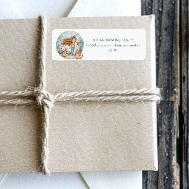 Étiquette Mermaid Dreams Kids (Créateur téléchargé)