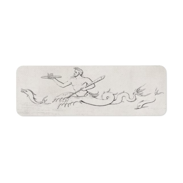 Étiquette Merman (Devant)