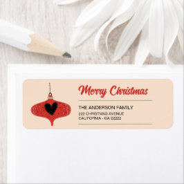 Étiquette Milieu du siècle Noël moderne