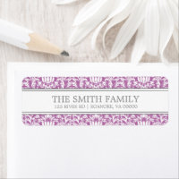 Modèle Orchidée Damask