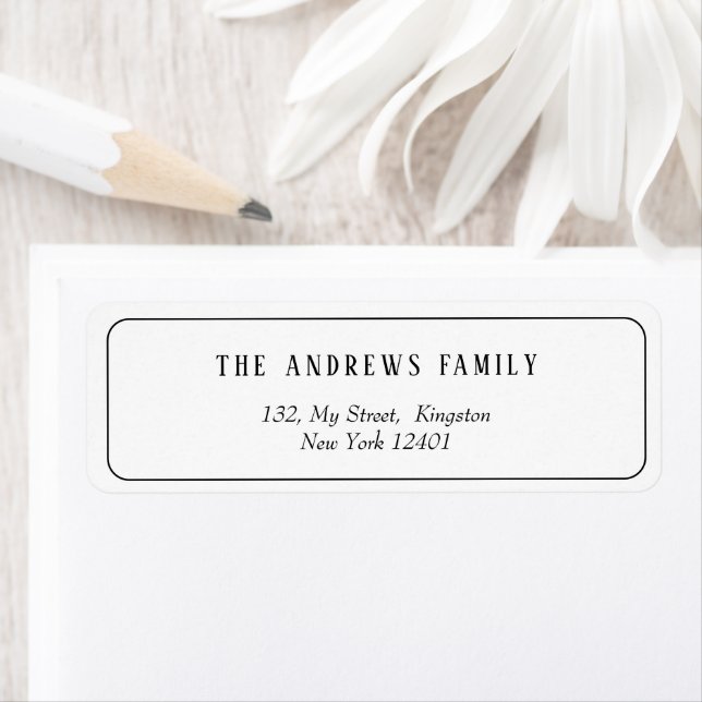 Étiquette Moderne Attente plus Joy Photo bébé Noël (En situation)