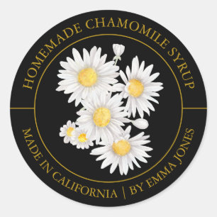 Étiquette moderne Chamomile