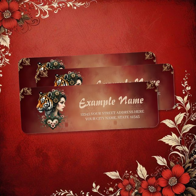 Étiquette Monde floral vapeur magique : (Créateur téléchargé)