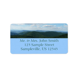 Étiquette Montagnes des Appalaches I Shenandoah