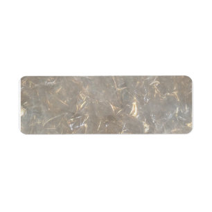 Étiquette Motif clair d'image de cellophane