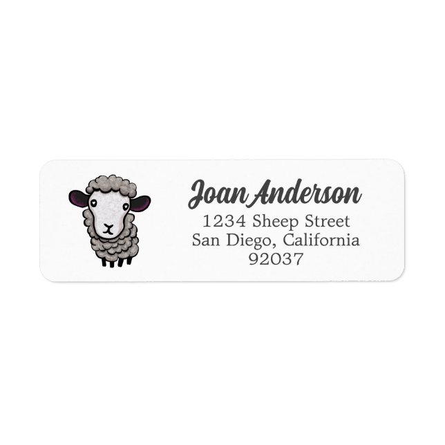 Étiquette Mouton (Devant)