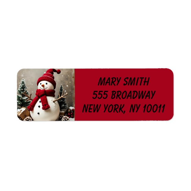 Étiquette My Christmas  (Devant)