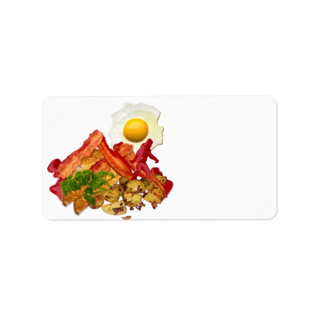 Étiquette My Kettchoup Gone Squatchin pour décodeur de bacon (Devant)