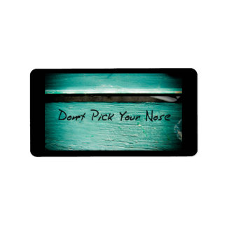 Étiquette Ne choisis pas ton nez
