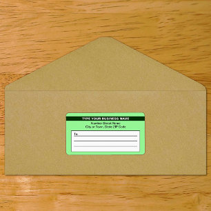 Étiquette Nom commercial en surbrillance sur l'expédition ve