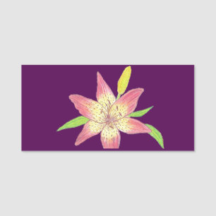 Étiquette Nom de la Lily du Gazer Star
