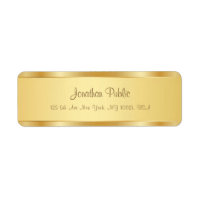 Nom manuscrit tendance Texte Professionnel Or
