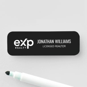 Étiquette nominative EXP Realty