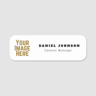 Étiquette nominative magnétique personnalisée pour