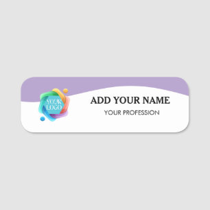 Étiquette nominative personnalisée avec logo & Épi