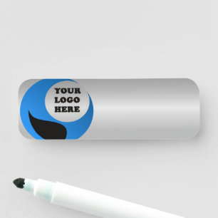 Étiquette nominative personnalisée vierge logo Dry