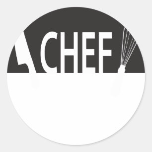 Étiquette nommée de chef pour faire cuire