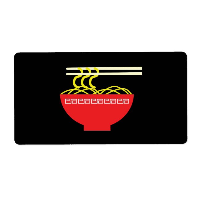 Étiquette Nouilles (Devant)