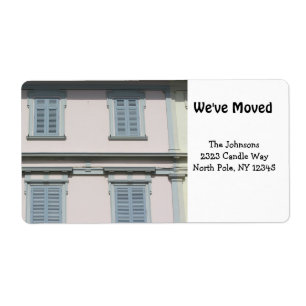 Étiquette Nouvelle adresse de domicile