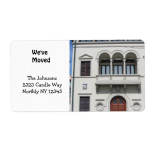 Étiquette Nouvelle adresse de domicile