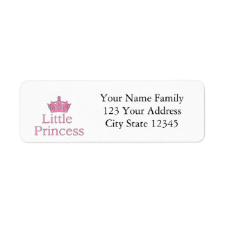 Étiquette Nouvelle Princesse - un Bébé Royal !