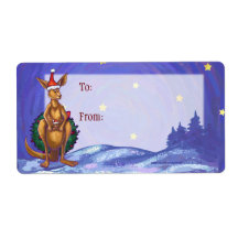 Nuit étoilée de Noël Kangaroo