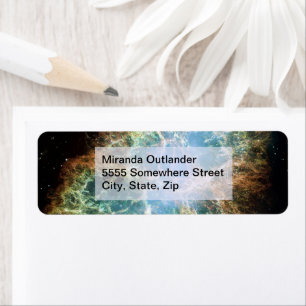 Étiquette OEil du crabe Nebula, ZGOS, Adresse