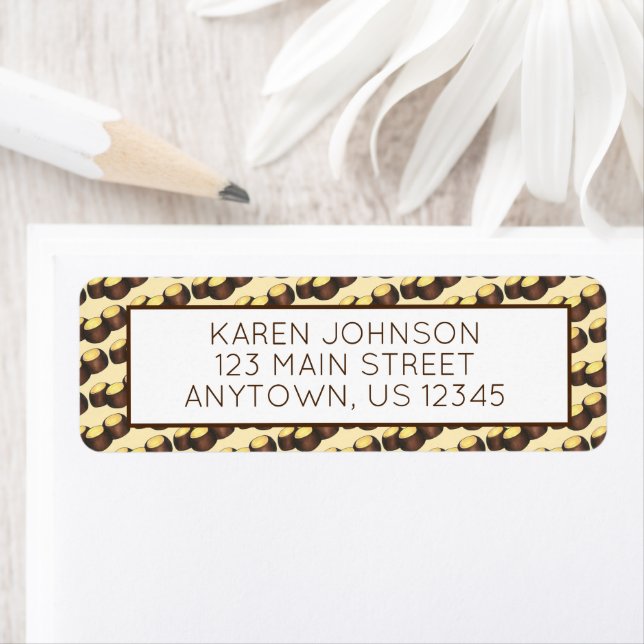 Étiquette Ohio OH Beurre d'arachide Buckeye Buck Eye Nut Can (En situation)