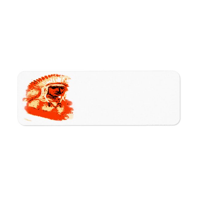 Étiquette Ojibwa (Devant)