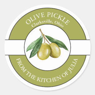 Étiquette Olive Pickle