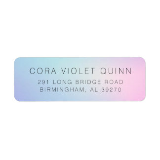 Étiquette Ombre holographique