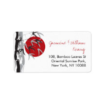 Oriental Sunrise Zen Bamboo Garden Mariage asiatiq