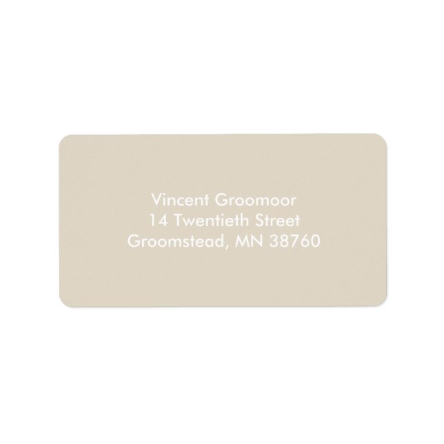 Étiquette Os (Devant)