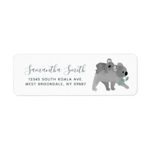 Étiquette Ours de koala