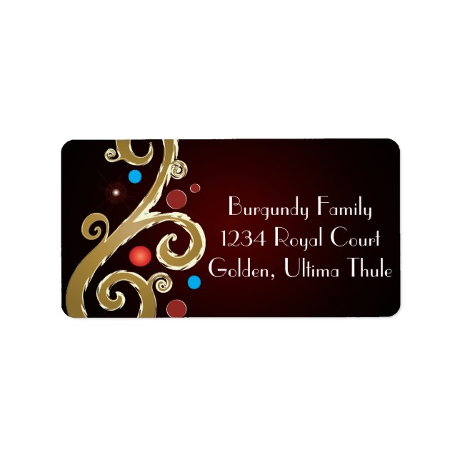 Étiquette Paix sur Terre III (Devant)