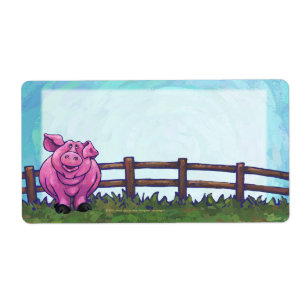Étiquette Papeterie de porc