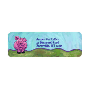 Étiquette Papeterie de porc