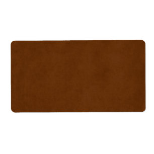 Étiquette Papier parcheminé Brown bronzé par cru de Med de