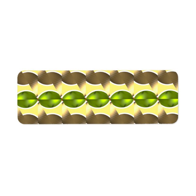 Étiquette papier peint (Devant)