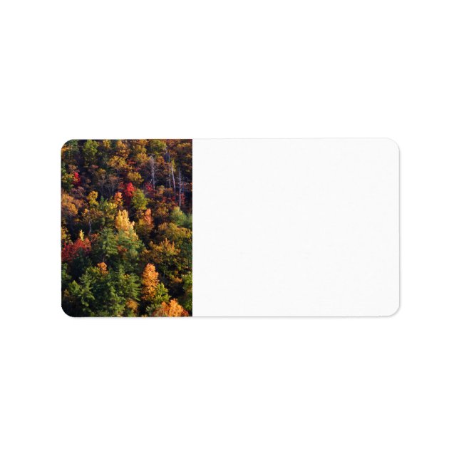 Étiquette Parc national de Great Smoky Mountain (Devant)