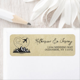 Étiquette Passeport Champagne Colorado