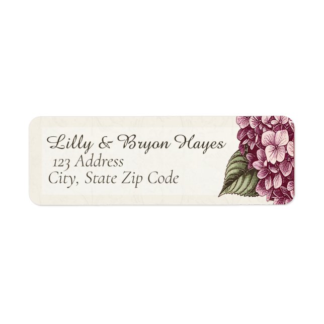 Étiquette PASSION | Wedding Invite Labels (Devant)