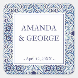 étiquette pastel mariage hydrangea et fleurs