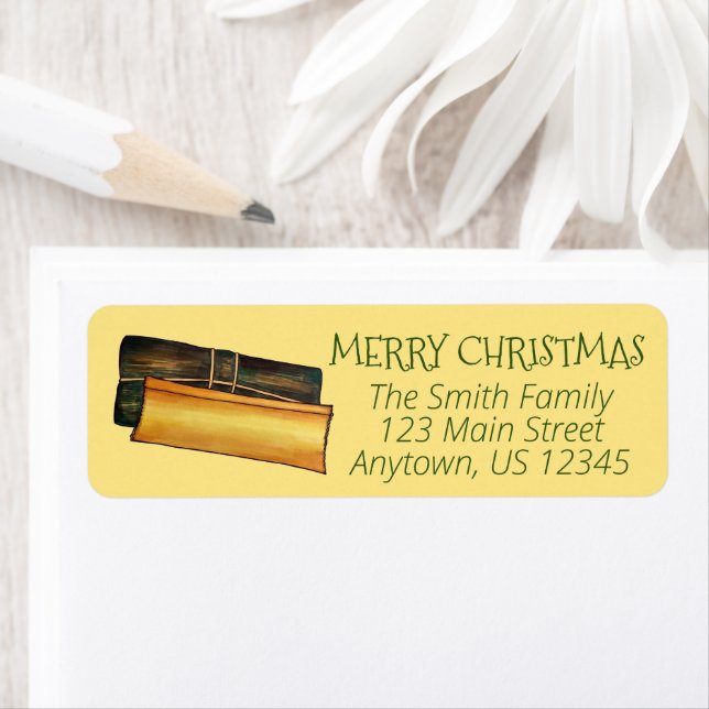 Étiquette Pasteles de Porto Rico Savourer des gâteaux à la f (En situation)