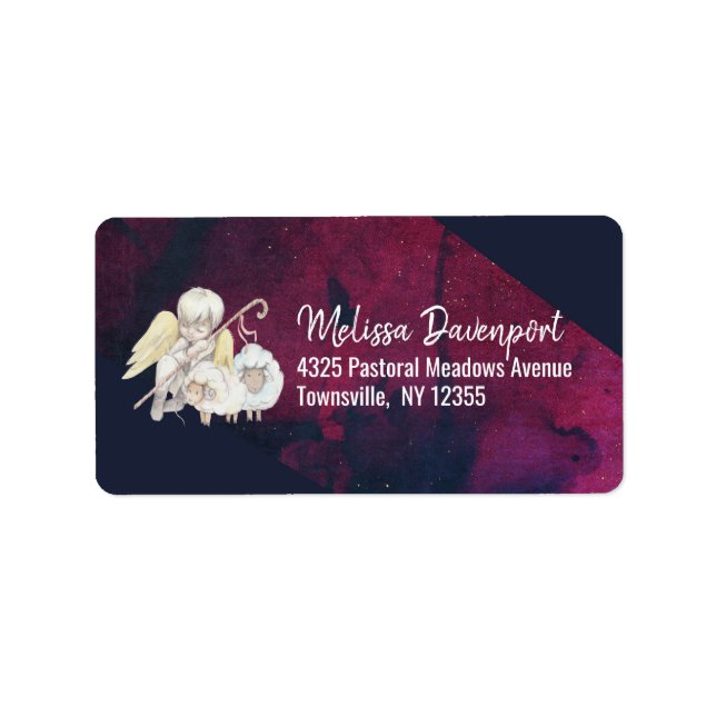 Étiquette Pastorale des agneaux (Devant)