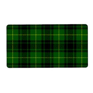 Étiquette Pâte verte de tartan MacArthur